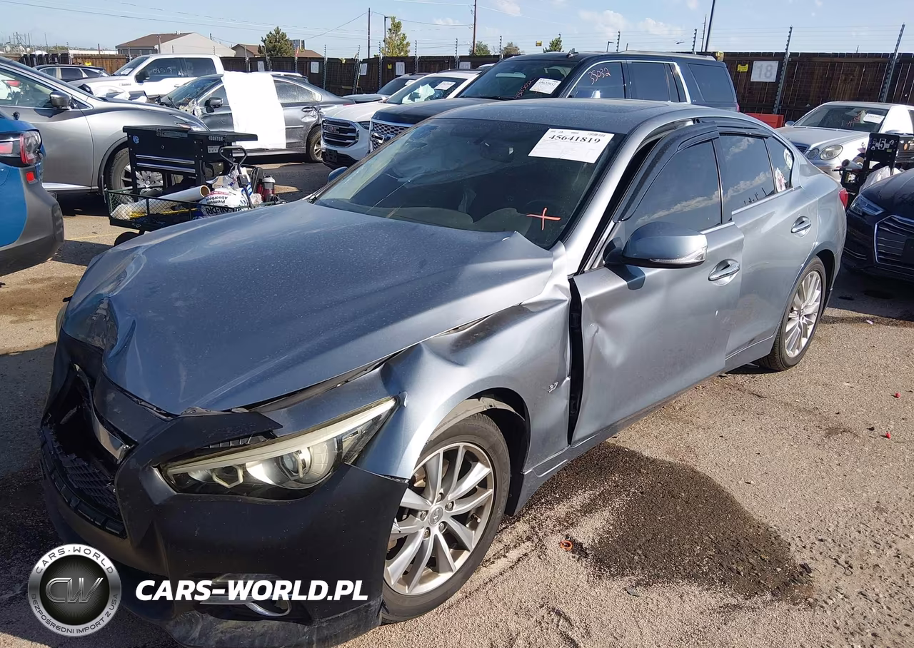 2014 Infiniti Q50 Premium VIN:JN1BV7AR5EM695336 - 2