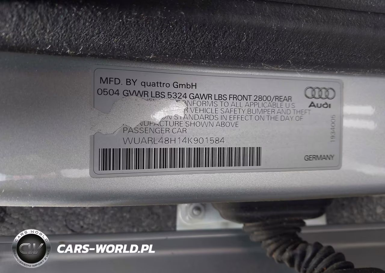 2004 Audi S4 VIN:WUARL48H14K901584 - 9