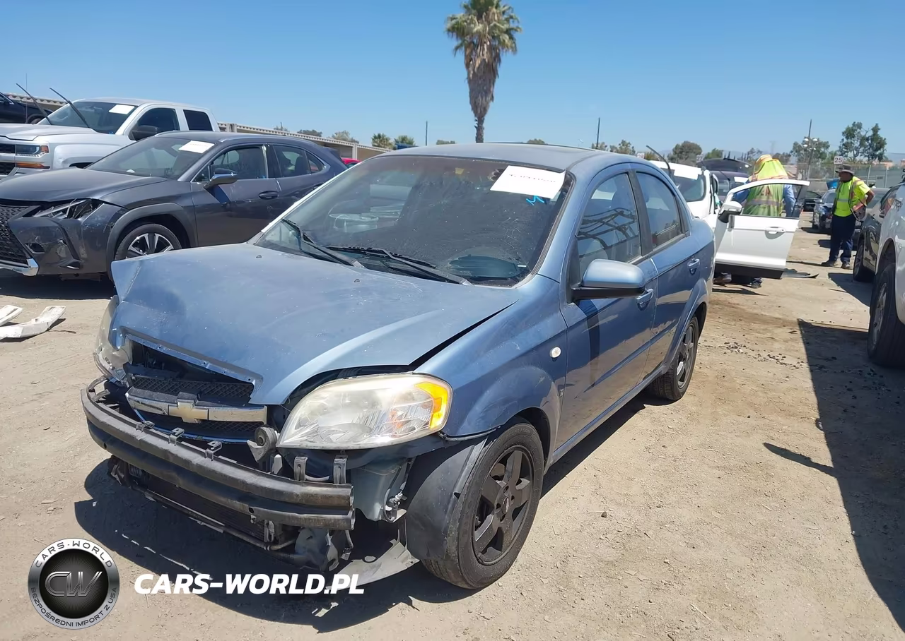 2007 Chevrolet Aveo Lt VIN:KL1TG56617B106383 - 2
