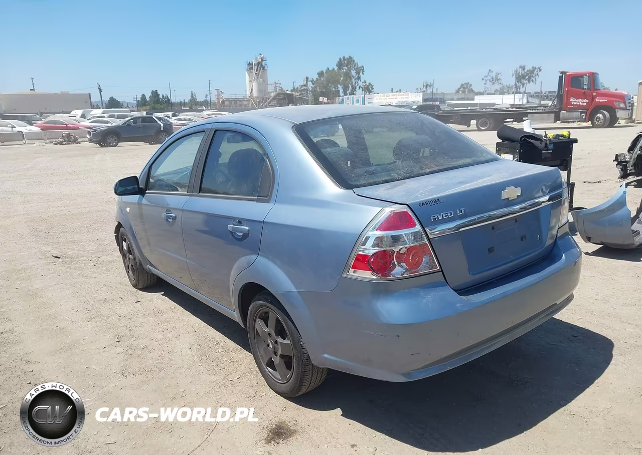 2007 Chevrolet Aveo Lt VIN:KL1TG56617B106383 - 3