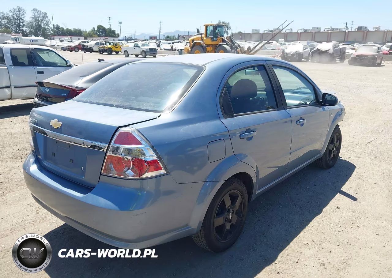 2007 Chevrolet Aveo Lt VIN:KL1TG56617B106383 - 4