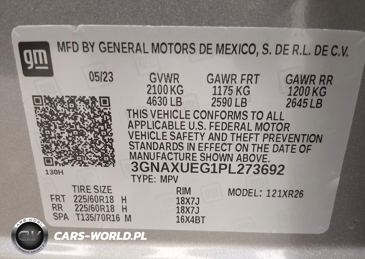 2023 Chevrolet Equinox Awd Lt VIN:3GNAXUEG1PL273692 - 9