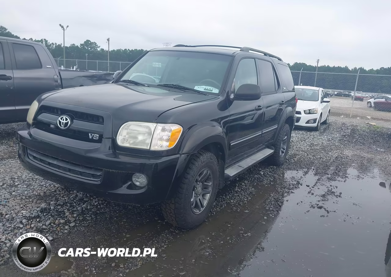 2007 Toyota Sequoia Sr5 VIN:5TDBT44A47S291667 - 2