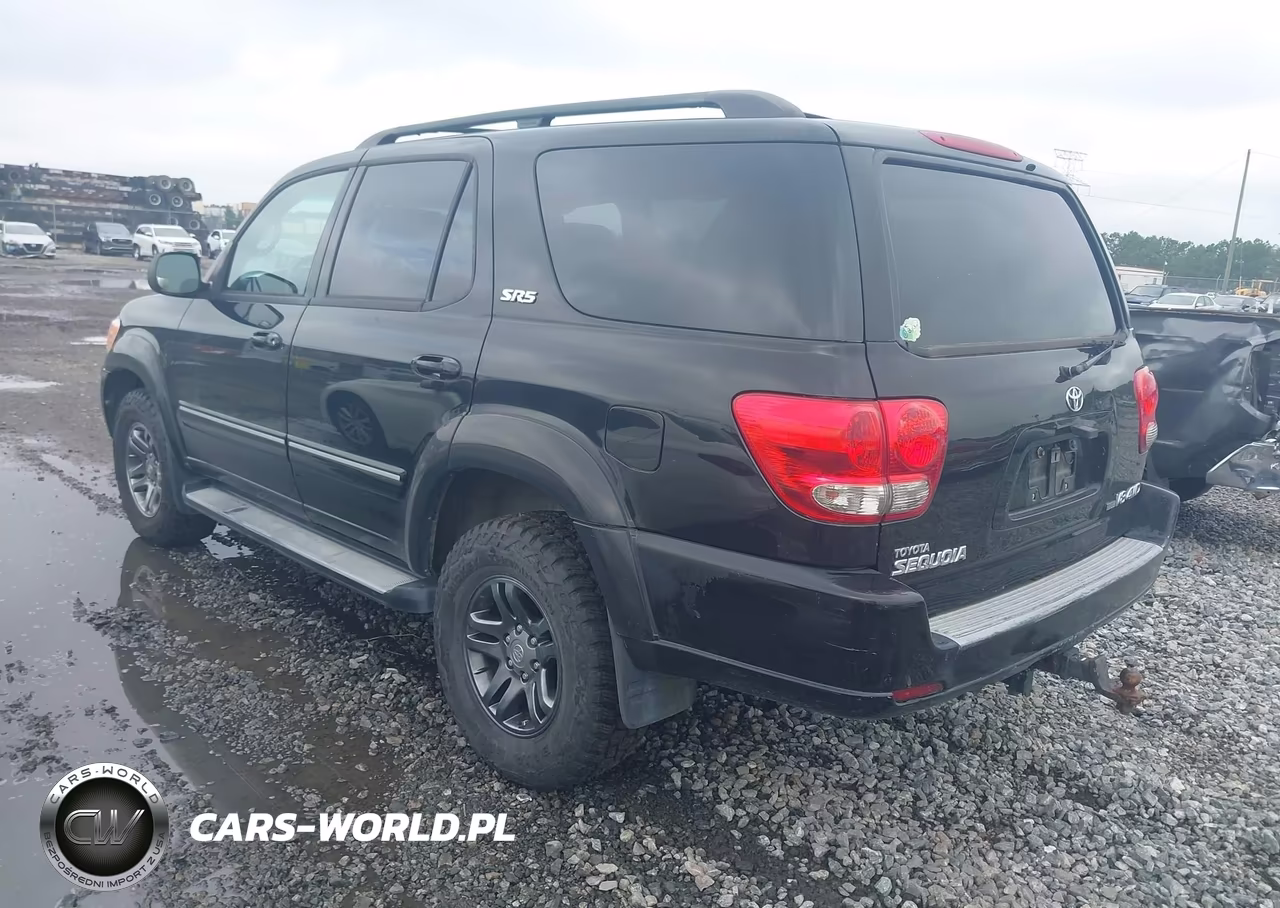 2007 Toyota Sequoia Sr5 VIN:5TDBT44A47S291667 - 3