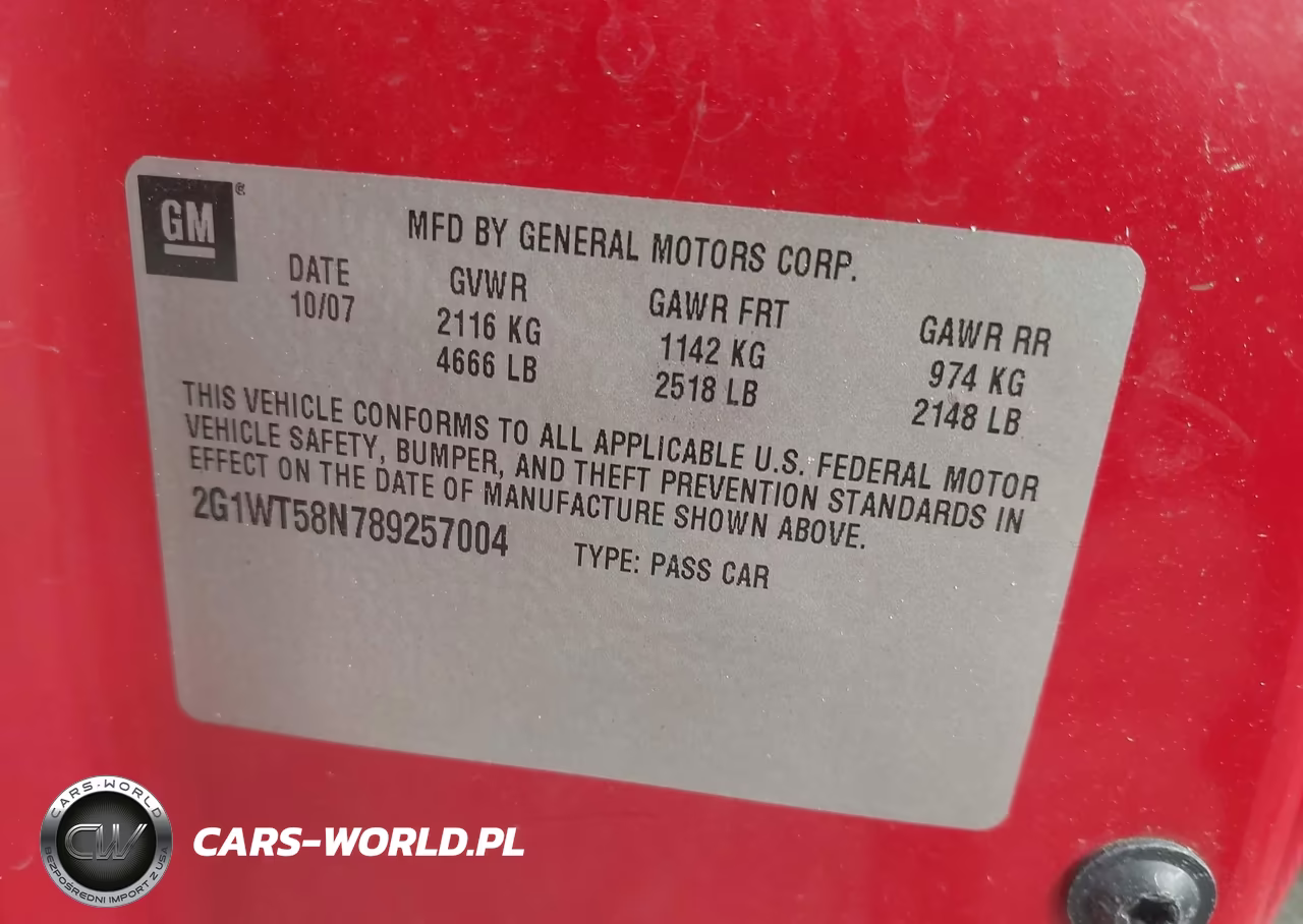 2008 Chevrolet Impala Lt VIN:2G1WT58N789257004 - 9