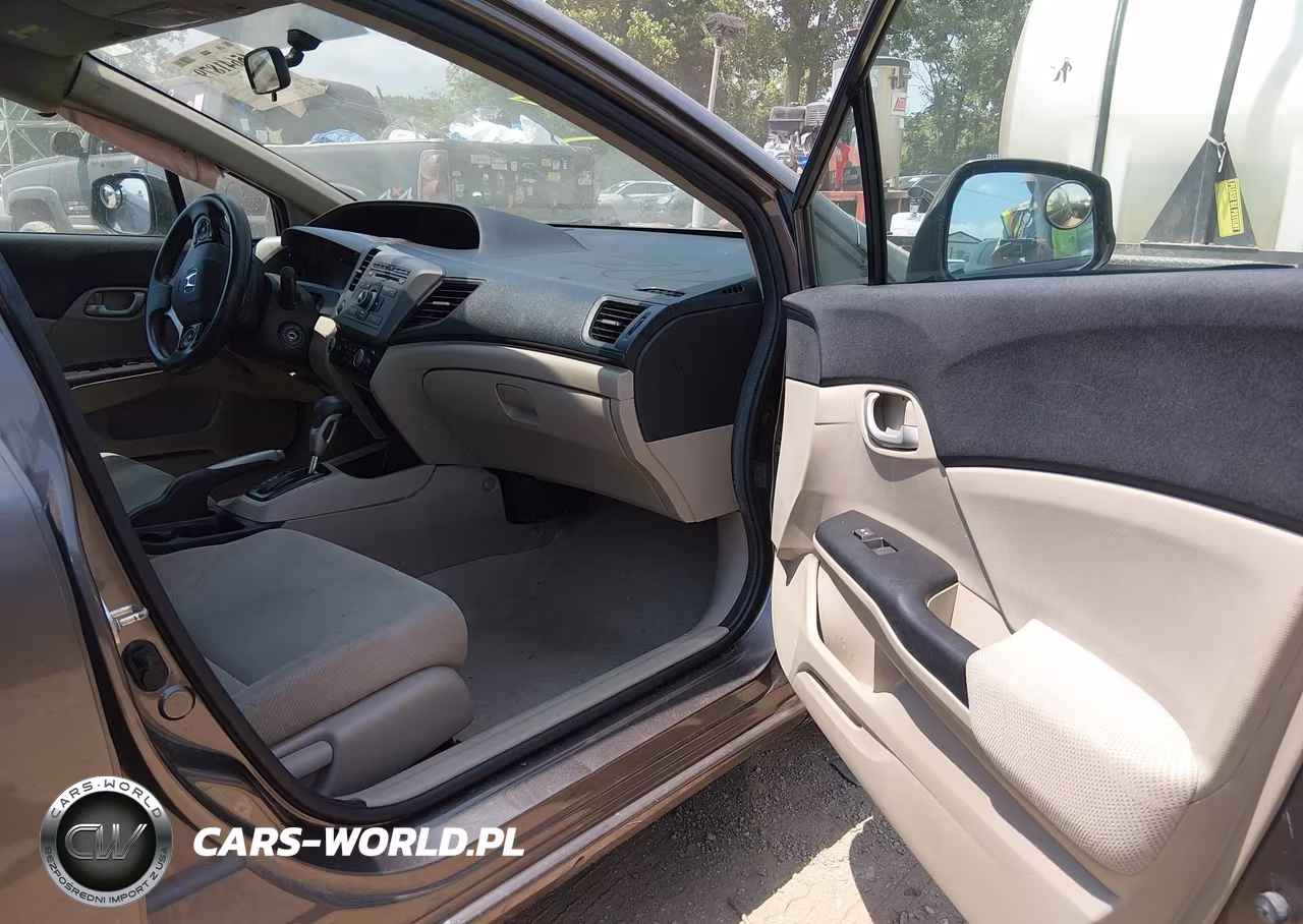 2012 Honda Civic Lx VIN:19XFB2F51CE103703 - 5