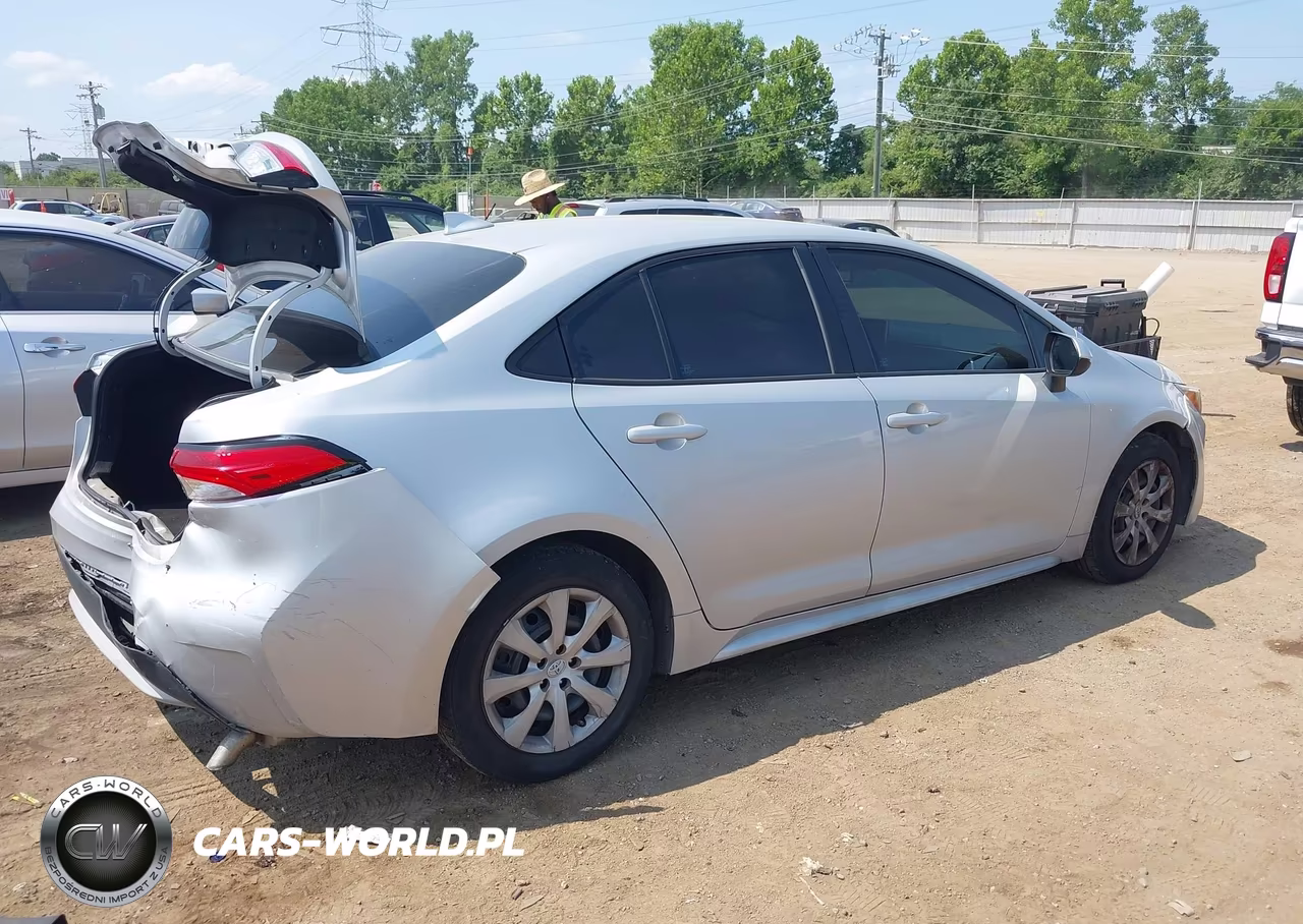 2020 Toyota Corolla Le VIN:5YFEPRAE5LP078235 - 3