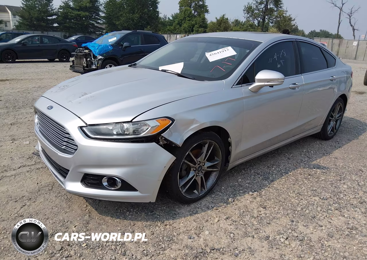 2014 Ford Fusion Titanium VIN:3FA6P0K94ER101220 - 2