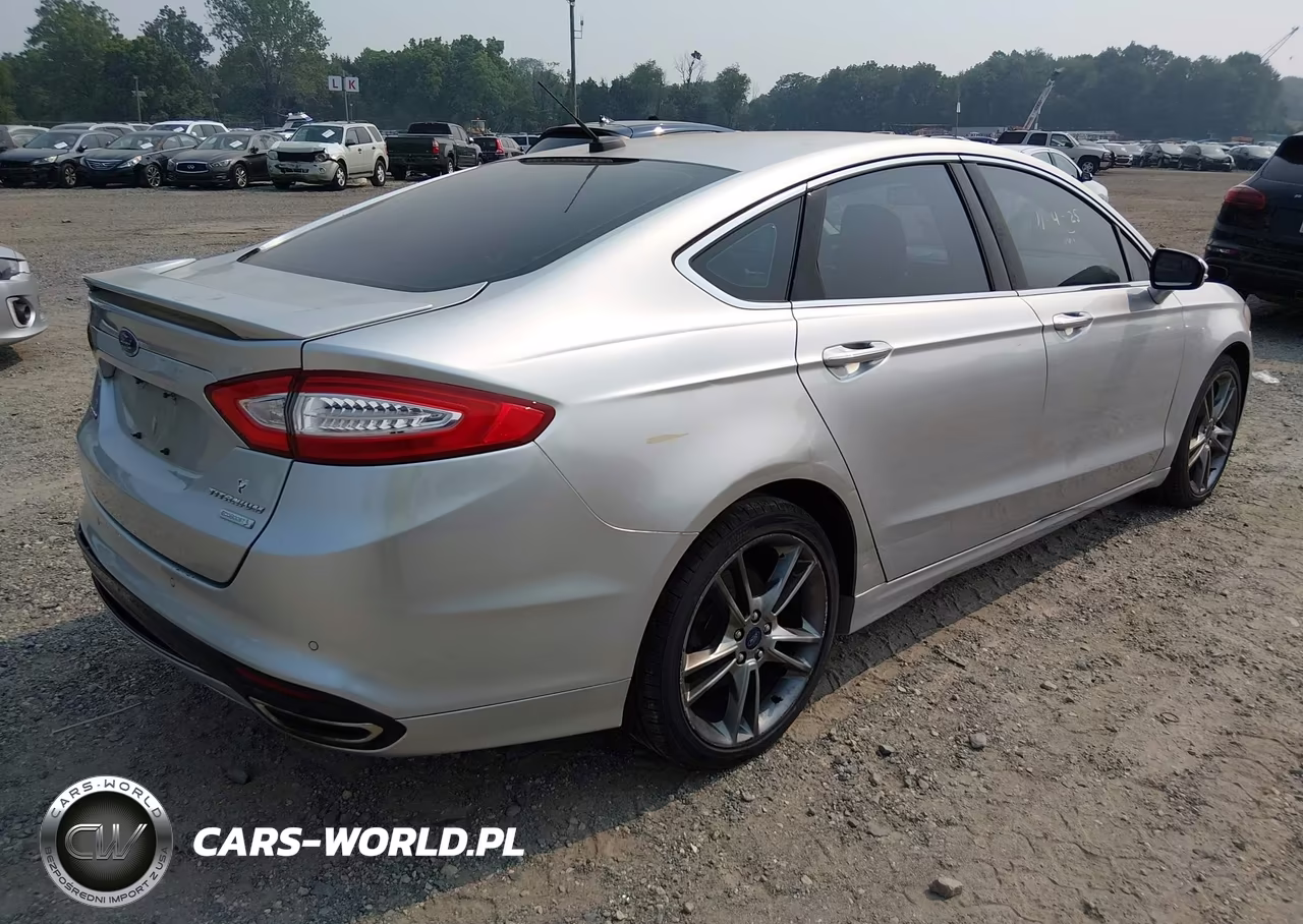2014 Ford Fusion Titanium VIN:3FA6P0K94ER101220 - 4