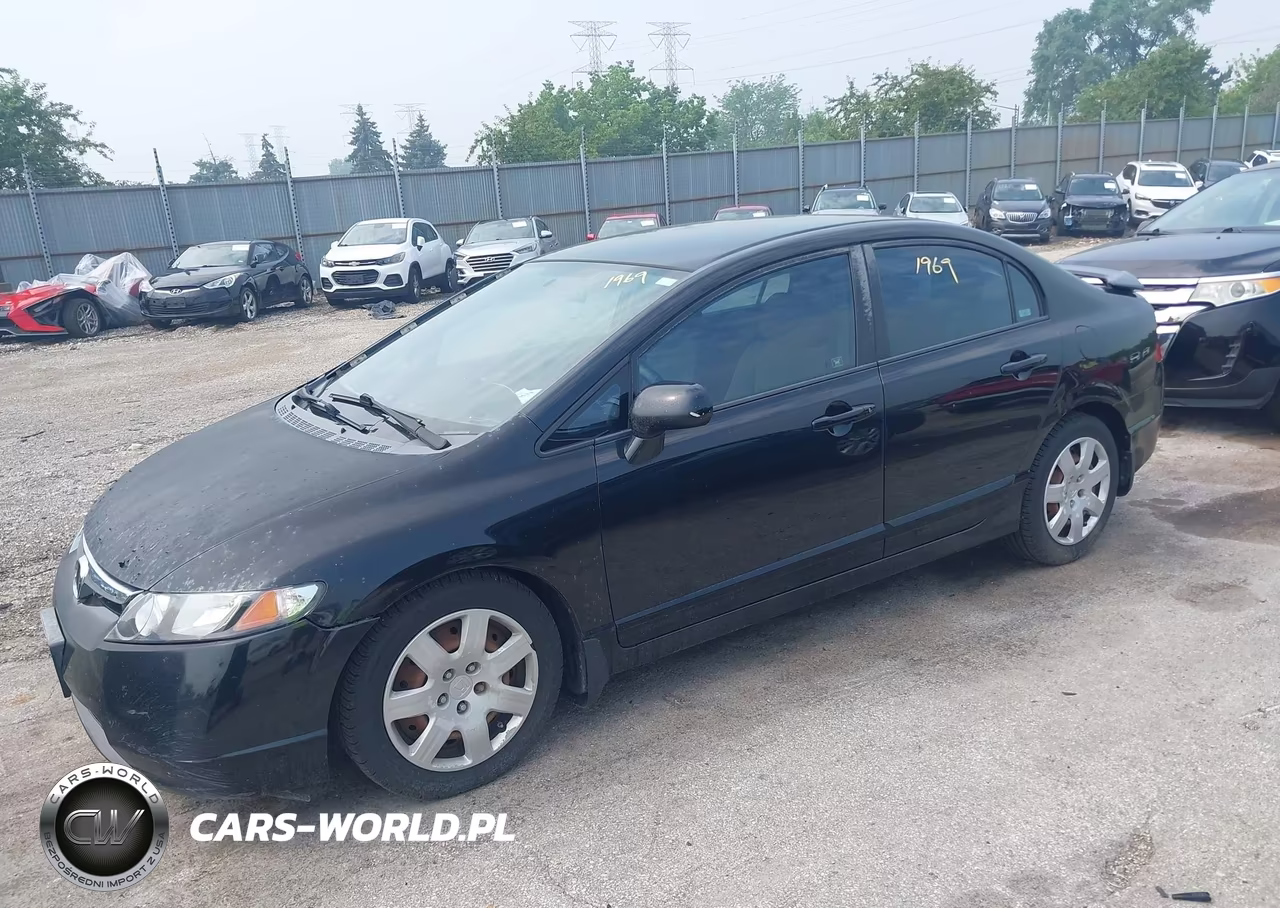 2008 Honda Civic Lx VIN:2HGFA16518H348446 - 2