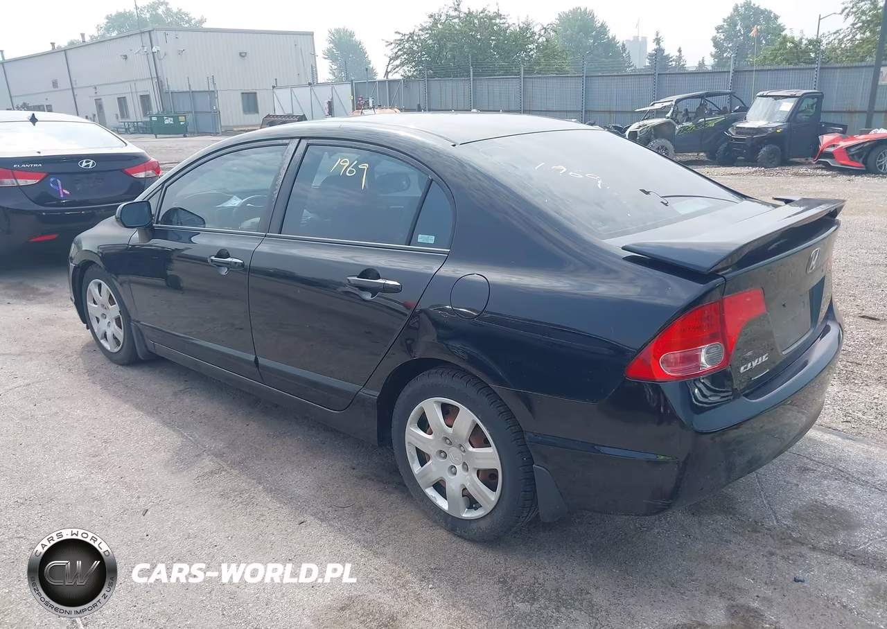 2008 Honda Civic Lx VIN:2HGFA16518H348446 - 3