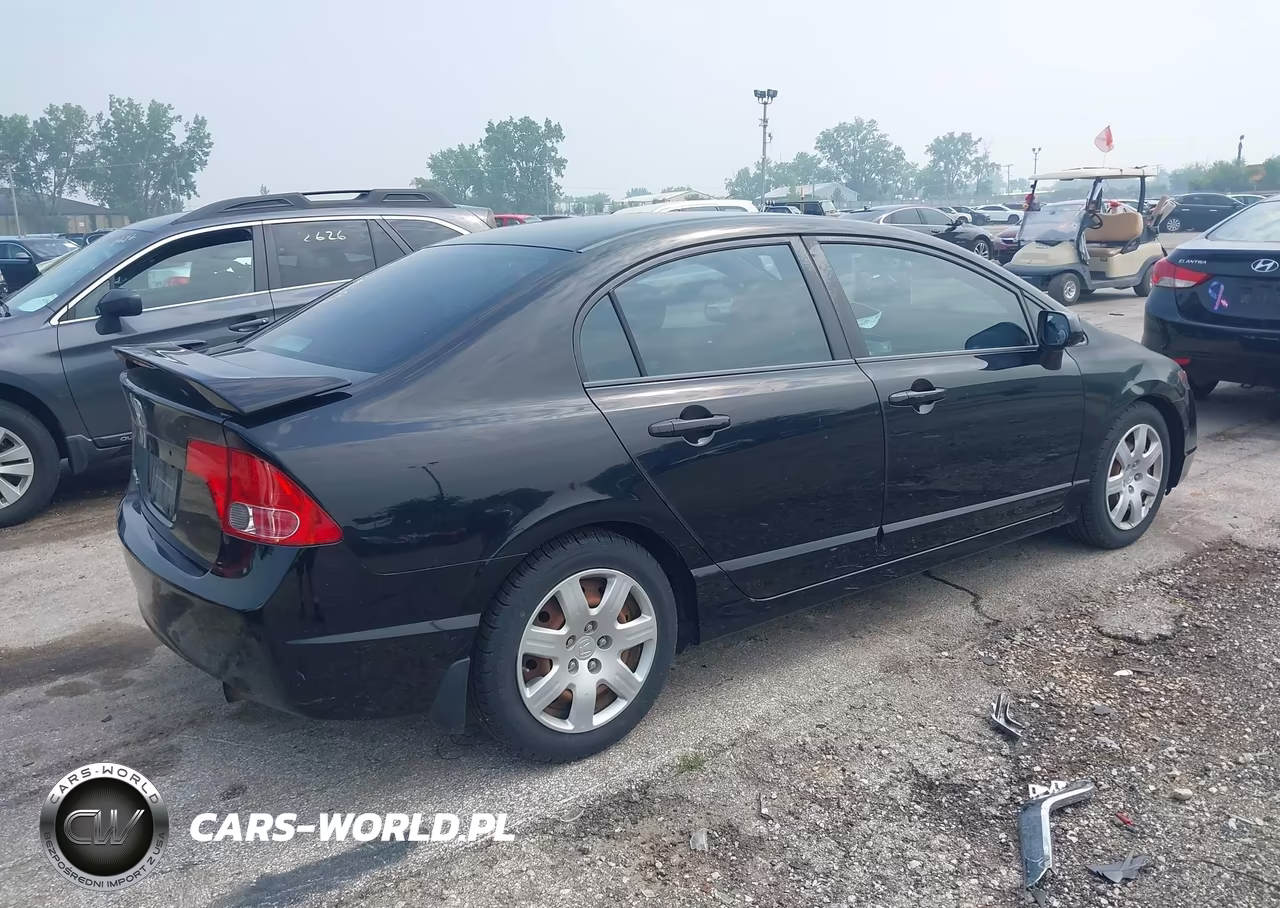 2008 Honda Civic Lx VIN:2HGFA16518H348446 - 4