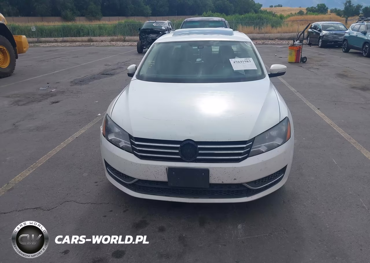 2013 Volkswagen Passat 2.5L Se VIN:1VWBP7A32DC002873 - 6