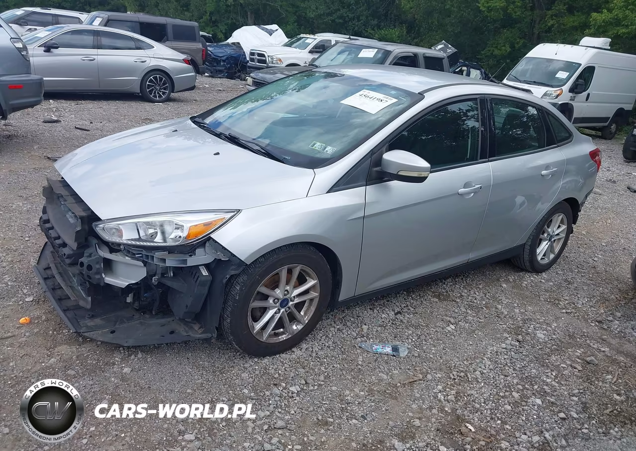 2015 Ford Focus Se VIN:1FADP3F2XFL289649 - 2
