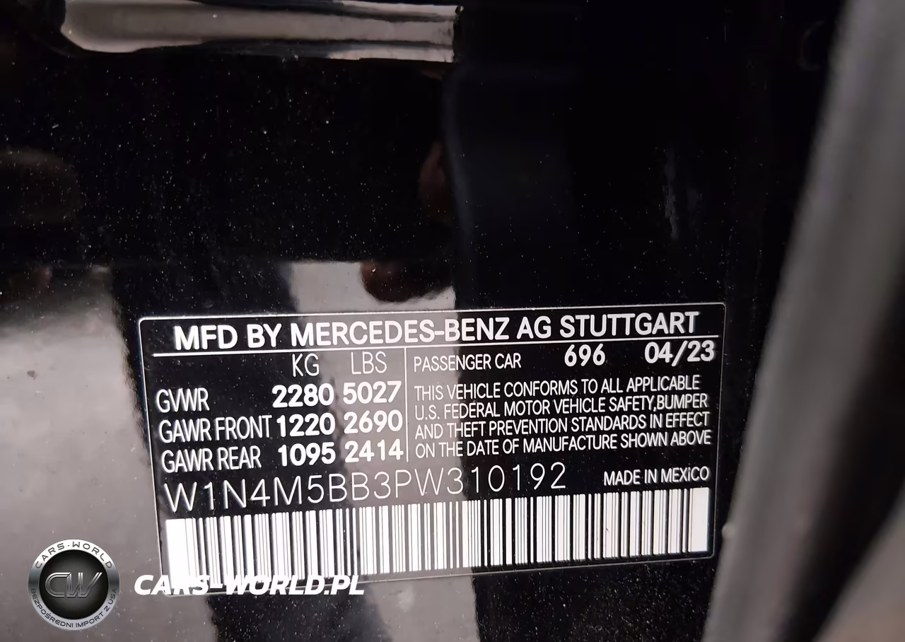 2023 Mercedes-Benz Amg Glb 35 4Matic VIN:W1N4M5BB3PW310192 - 9