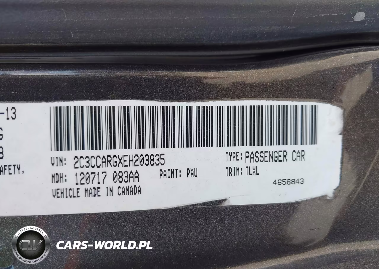 2014 Chrysler 300 VIN:2C3CCARGXEH203835 - 9