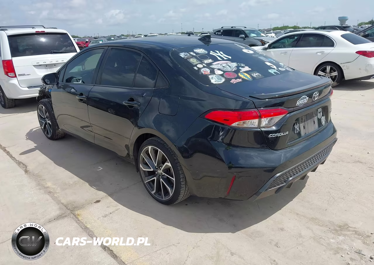 2022 Toyota Corolla Se VIN:JTDS4MCE4NJ091299 - 3
