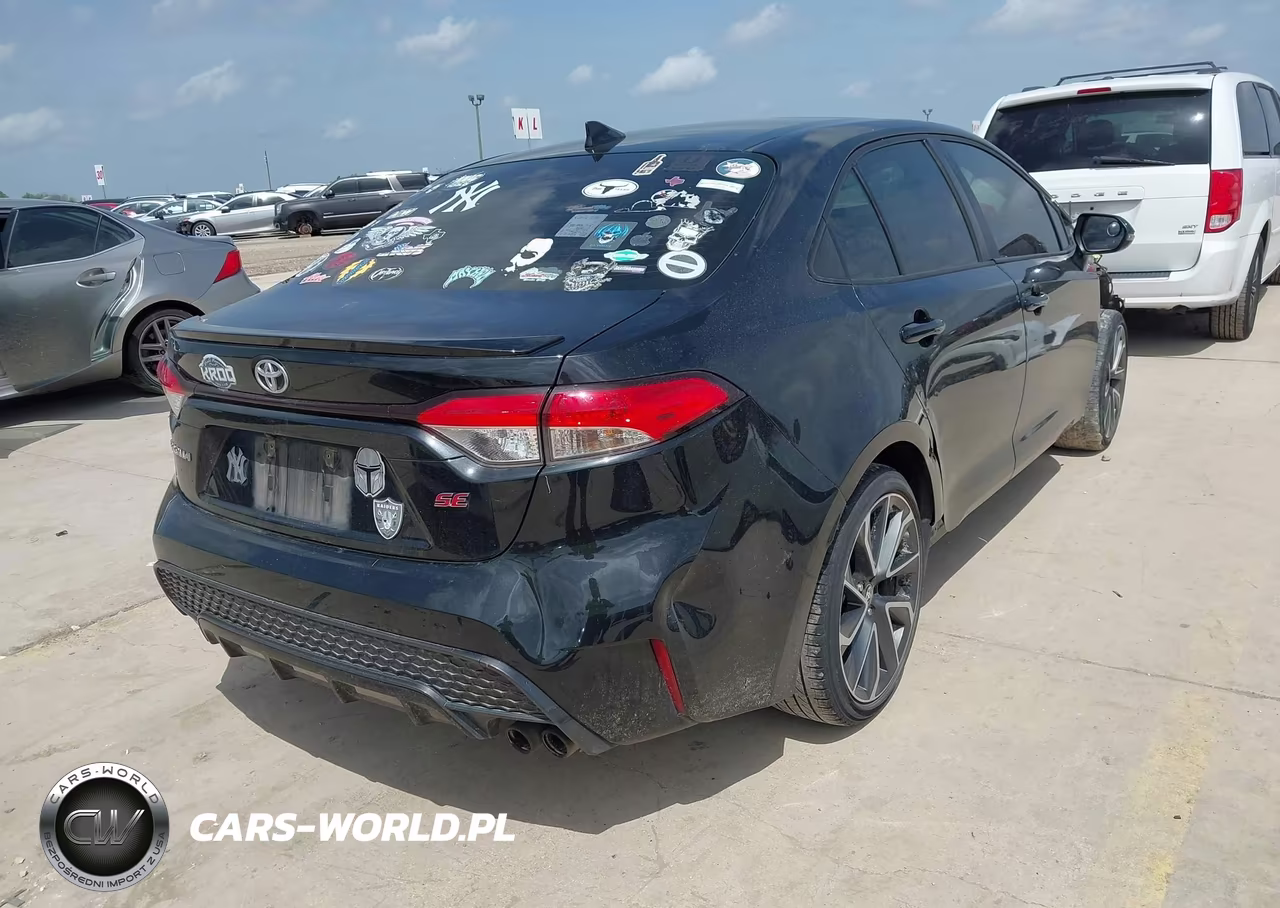 2022 Toyota Corolla Se VIN:JTDS4MCE4NJ091299 - 4