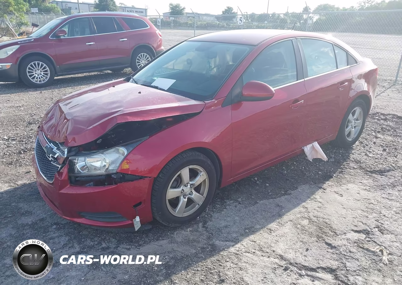 2014 Chevrolet Cruze 1Lt Auto VIN:1G1PC5SB1E7255197 - 2