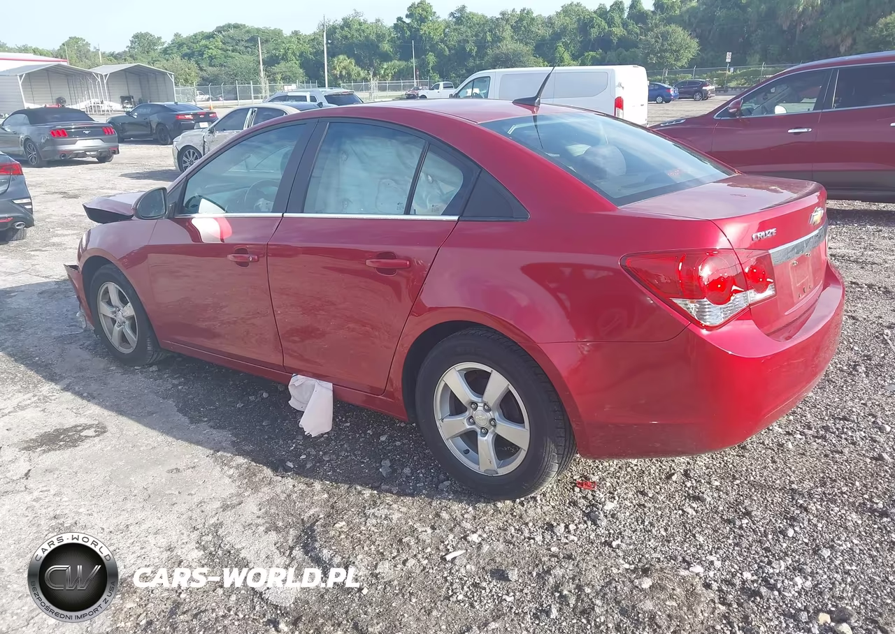 2014 Chevrolet Cruze 1Lt Auto VIN:1G1PC5SB1E7255197 - 3