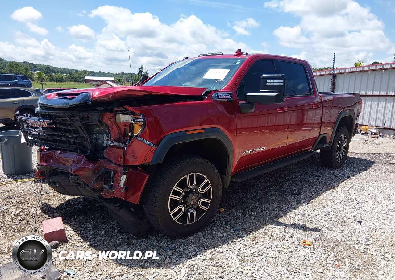 2023 GMC Sierra 3500Hd 4Wd Standard Bed At4 VIN:1GT49VEY2PF187607 - 2
