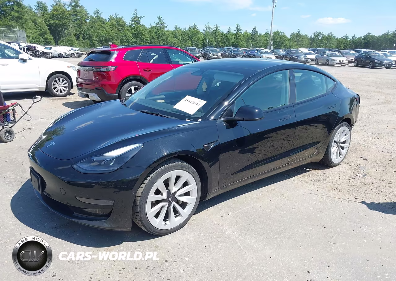 2022 Tesla Model 3 Rear-Wheel Drive VIN:5YJ3E1EA6NF287858 - 2