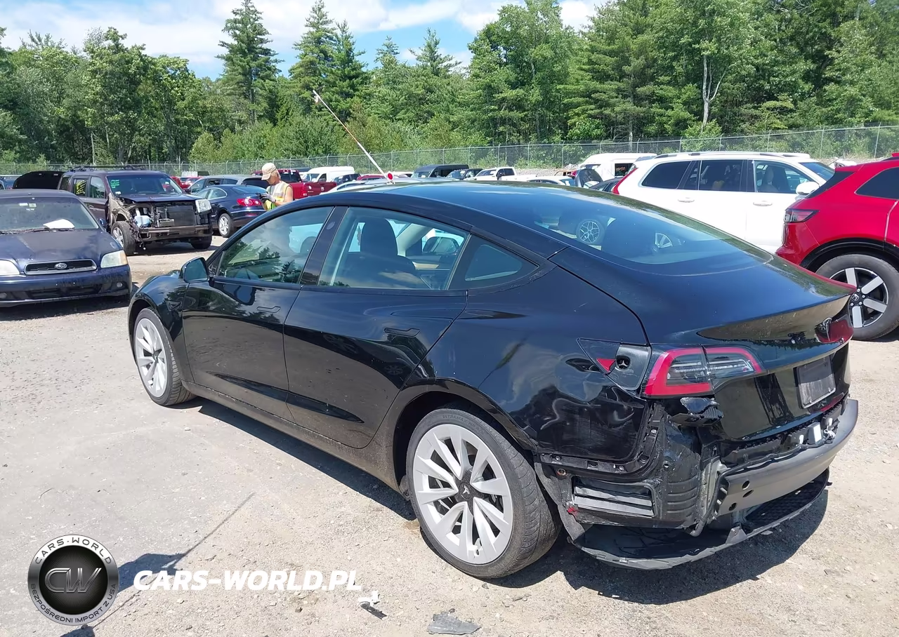 2022 Tesla Model 3 Rear-Wheel Drive VIN:5YJ3E1EA6NF287858 - 3