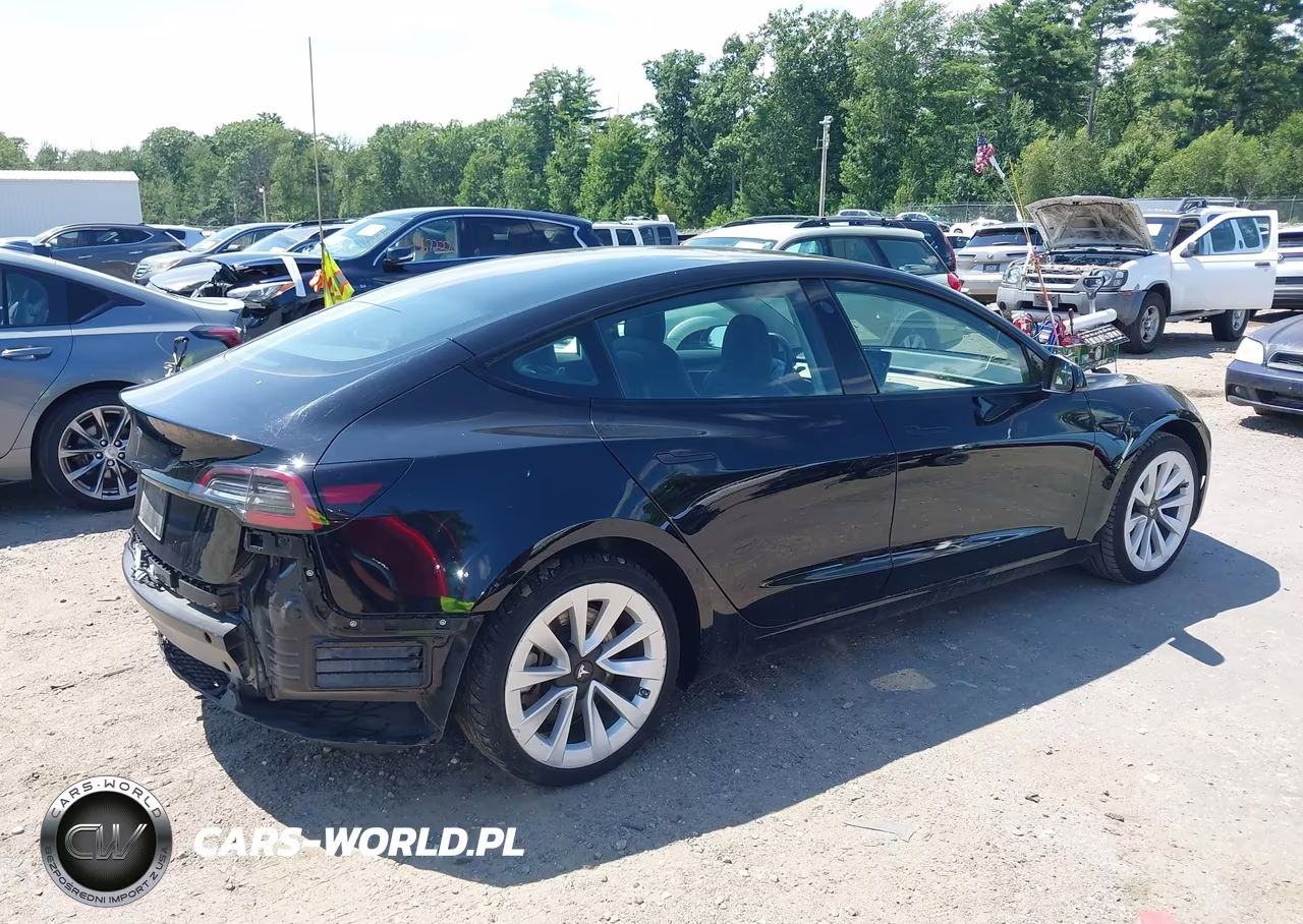 2022 Tesla Model 3 Rear-Wheel Drive VIN:5YJ3E1EA6NF287858 - 4