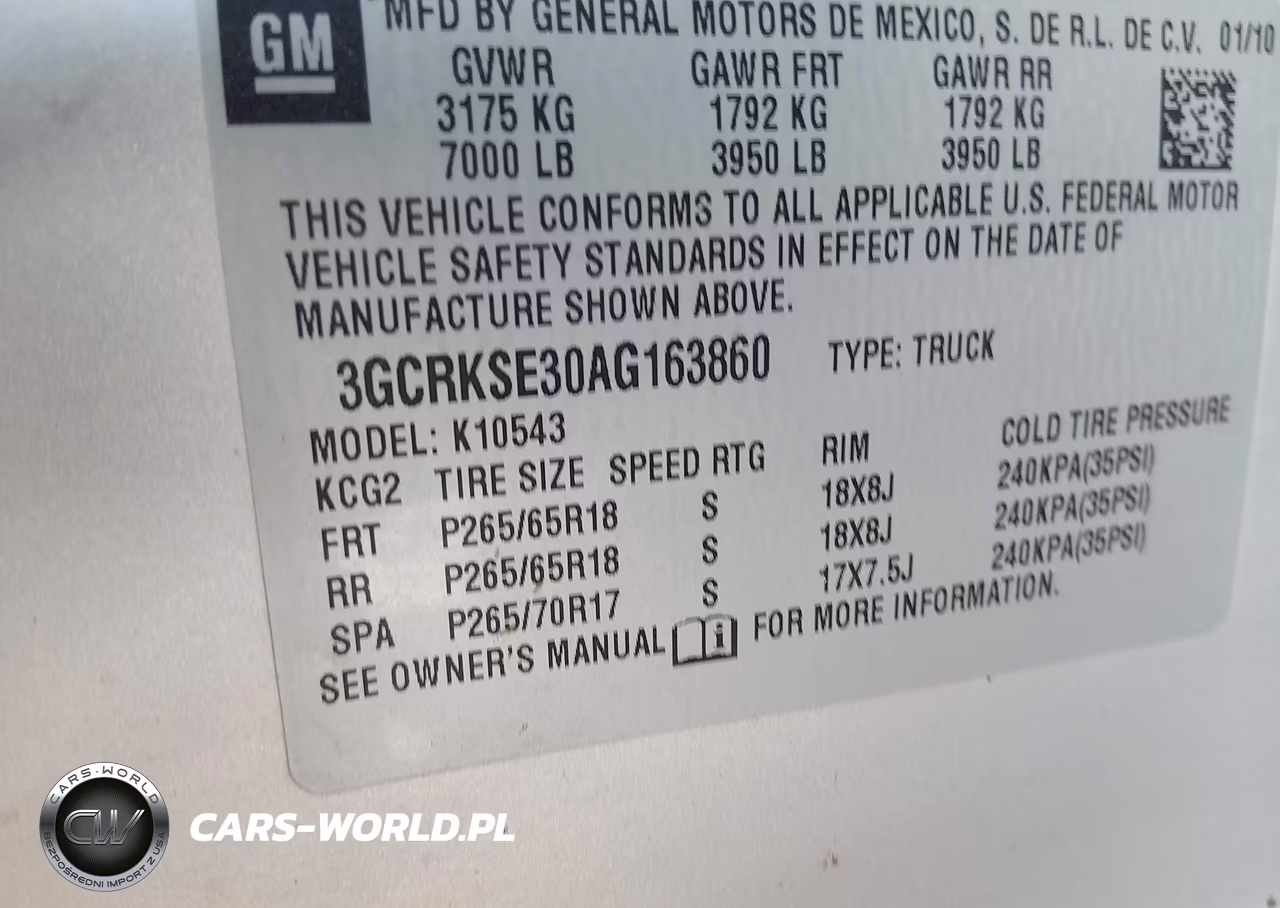 2010 Chevrolet Silverado 1500 Lt VIN:3GCRKSE30AG163860 - 9