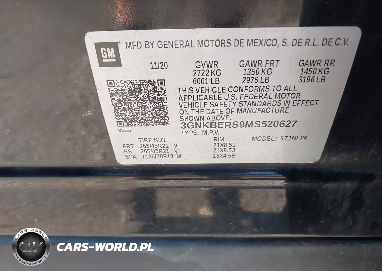 2021 Chevrolet Blazer Fwd Rs VIN:3GNKBERS9MS520627 - 9