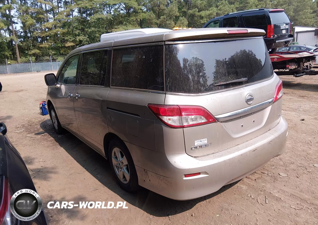 2011 Nissan Quest Sv VIN:JN8AE2KP9B9003655 - 3