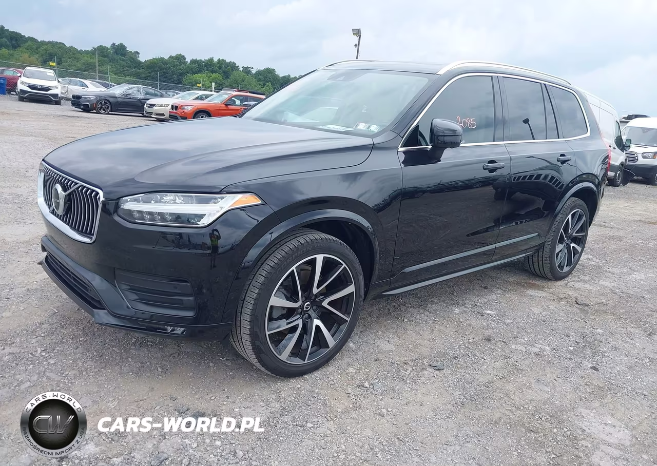2021 Volvo Xc90 T6 Momentum 7 Passenger VIN:YV4A22PK0M1732742 - 2