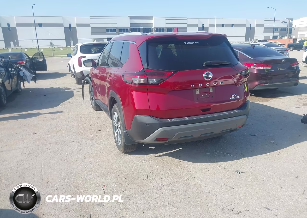 2021 Nissan Rogue Sv Fwd VIN:5N1AT3BA3MC773256 - 3