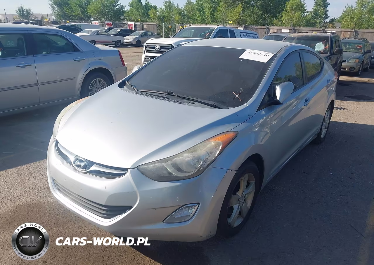 2012 Hyundai Elantra Gls VIN:5NPDH4AEXCH111819 - 2