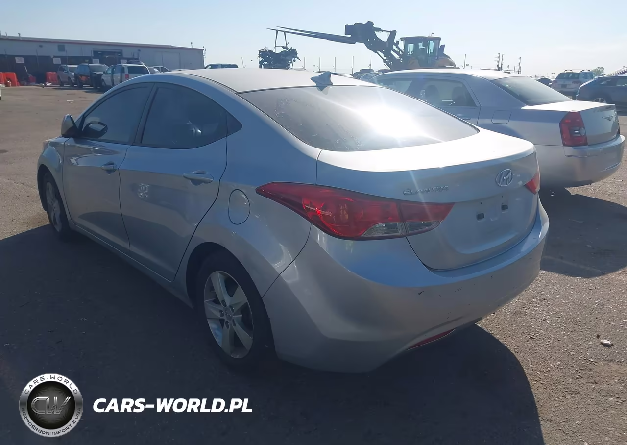 2012 Hyundai Elantra Gls VIN:5NPDH4AEXCH111819 - 3
