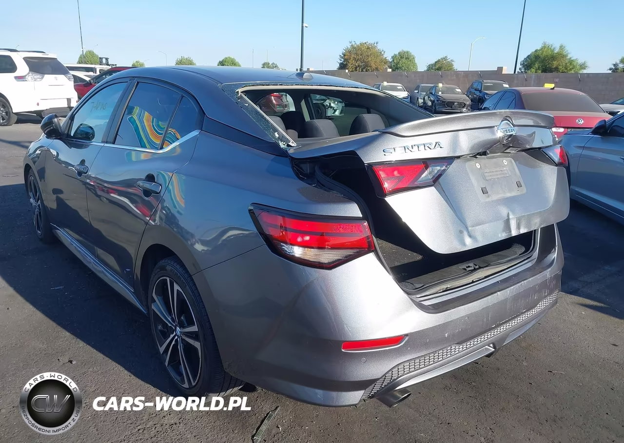 2020 Nissan Sentra Sr Xtronic Cvt VIN:3N1AB8DV5LY285228 - 3