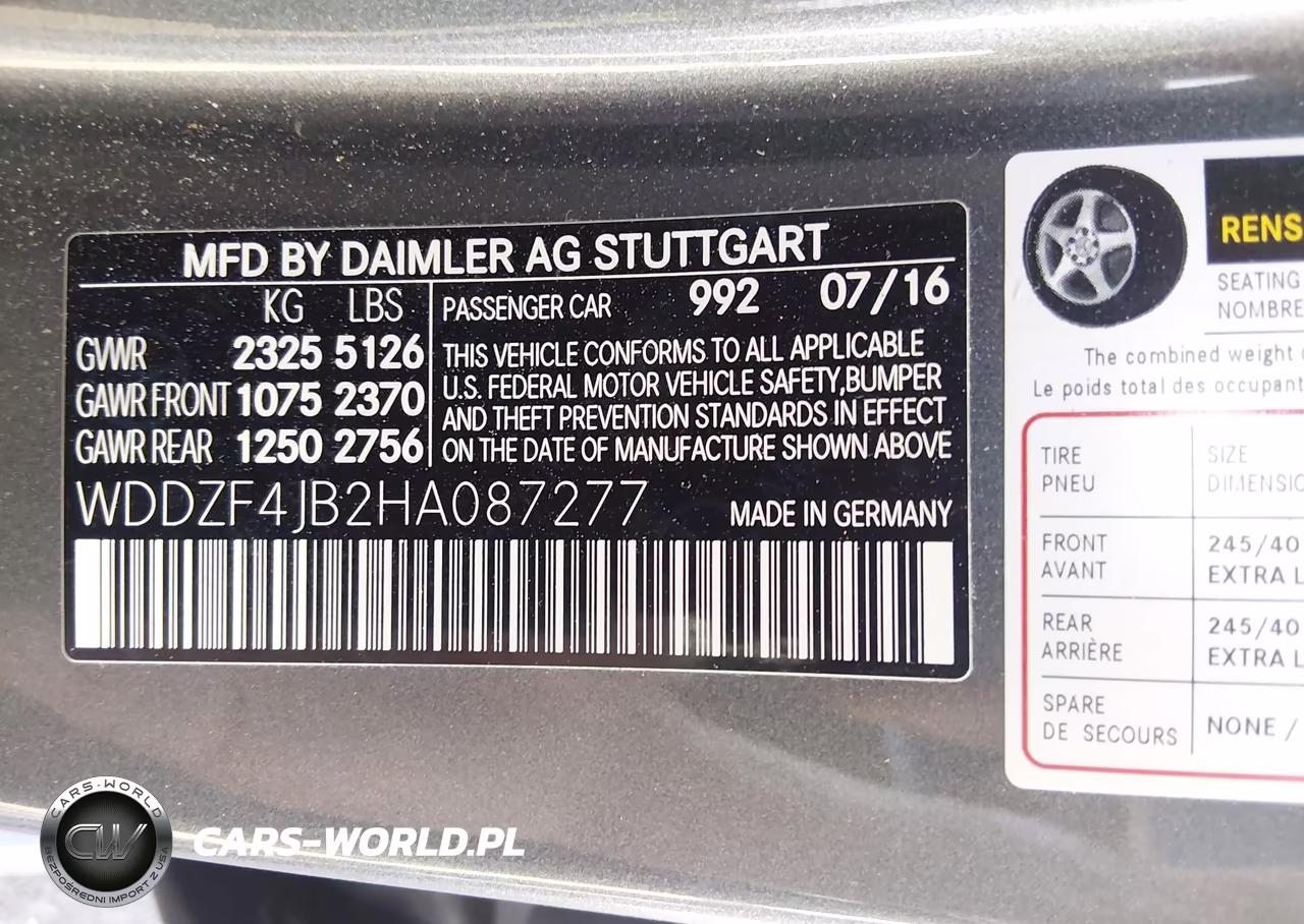 2017 Mercedes-Benz E 300 VIN:WDDZF4JB2HA087277 - 9