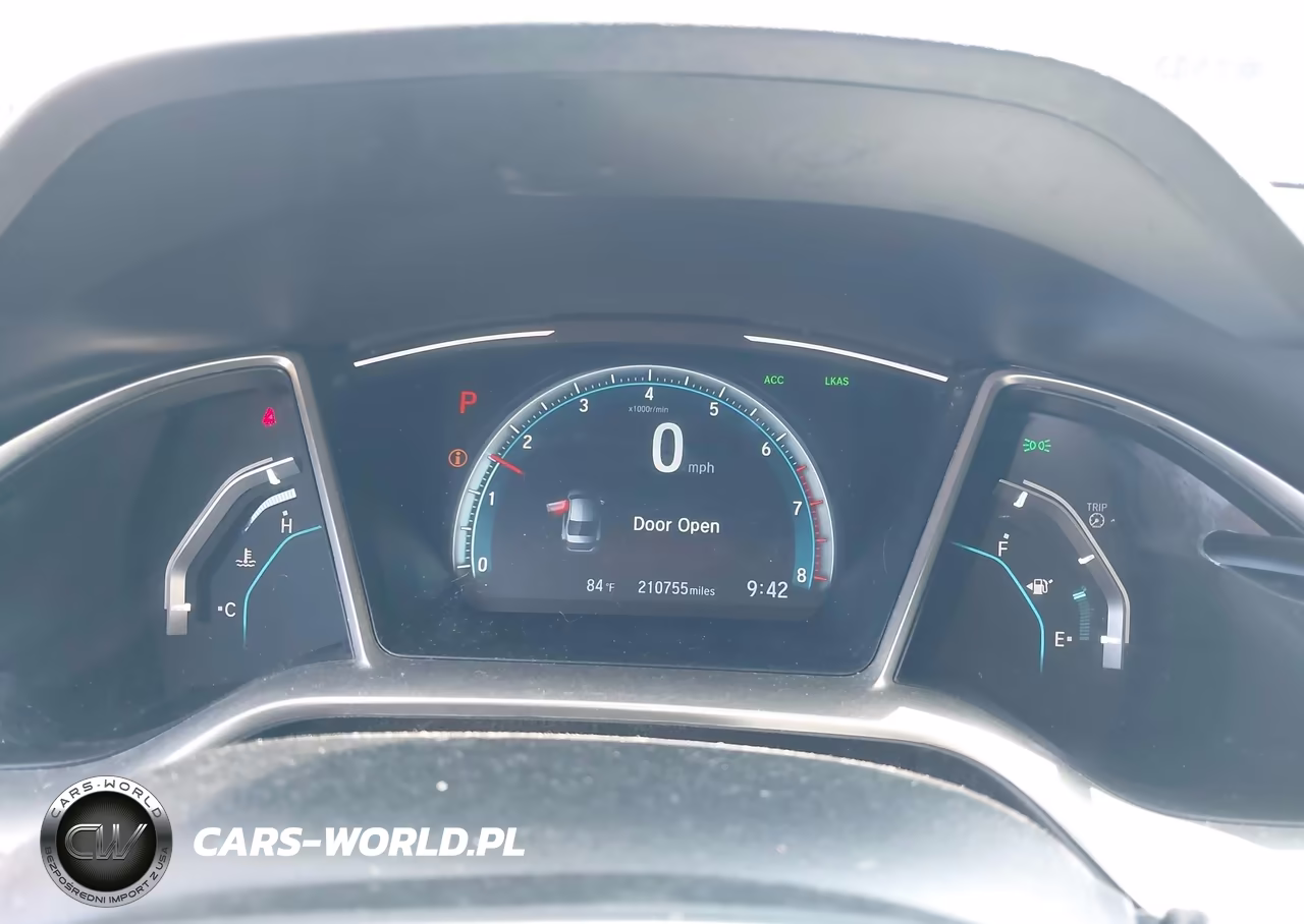 2021 Honda Civic Ex VIN:19XFC1F30ME010047 - 7