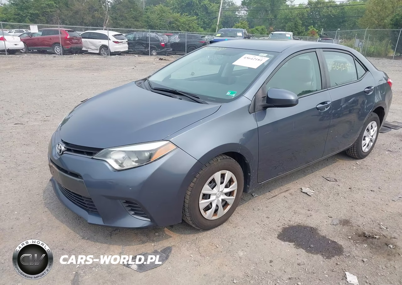 2015 Toyota Corolla Le Eco VIN:2T1BPRHE4FC268525 - 2