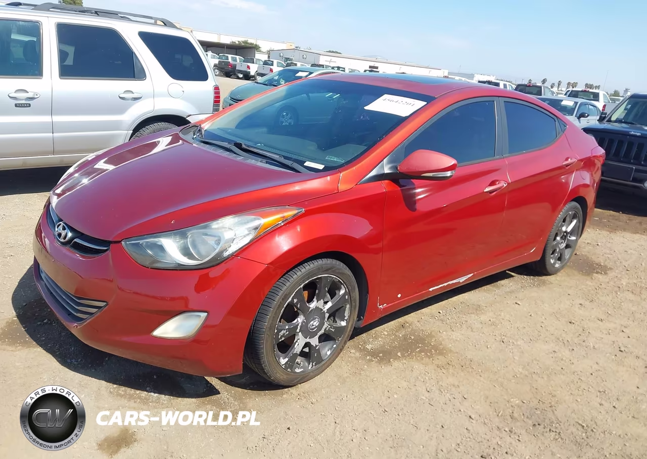 2011 Hyundai Elantra Limited (Ulsan Plant) VIN:KMHDH4AE4BU154293 - 2
