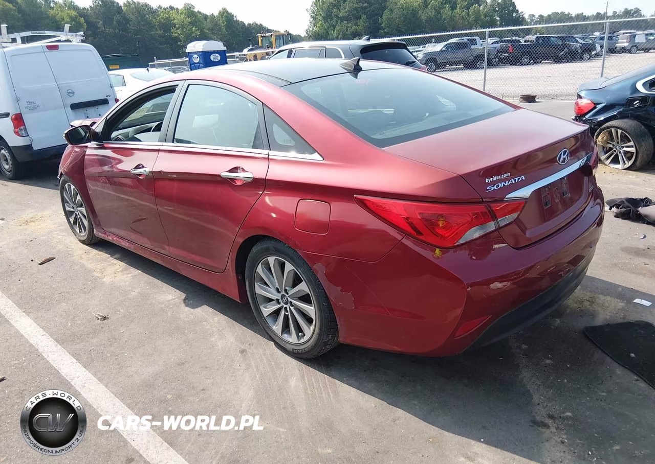 2014 Hyundai Sonata Limited VIN:5NPEC4ACXEH818052 - 3