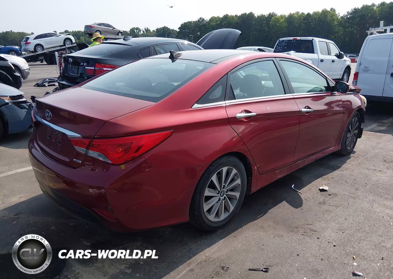 2014 Hyundai Sonata Limited VIN:5NPEC4ACXEH818052 - 4