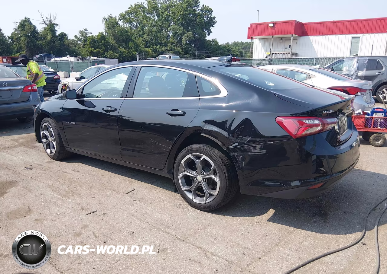 2021 Chevrolet Malibu Fwd Lt VIN:1G1ZD5ST5MF051795 - 3