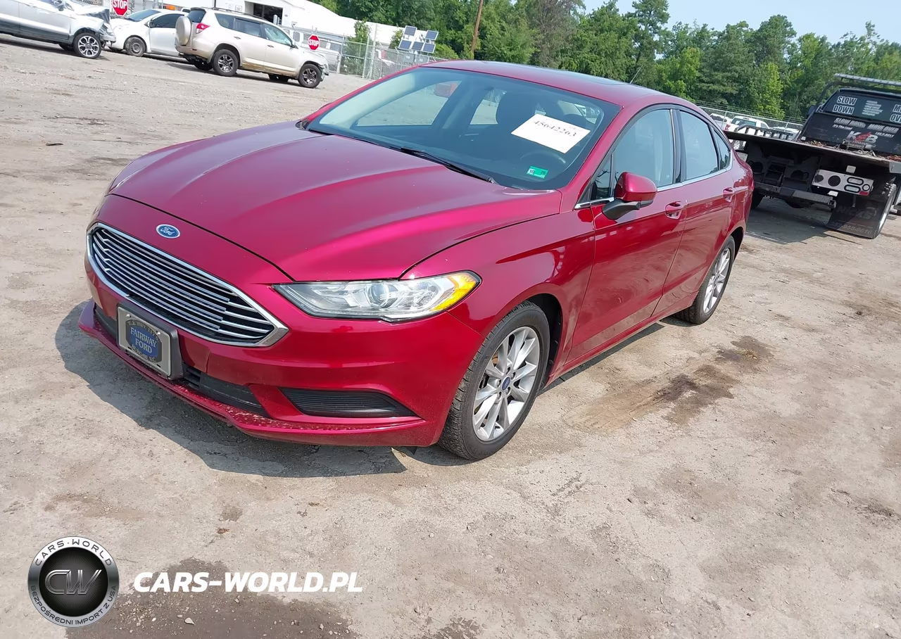 2017 Ford Fusion Se VIN:3FA6P0HD1HR304100 - 2