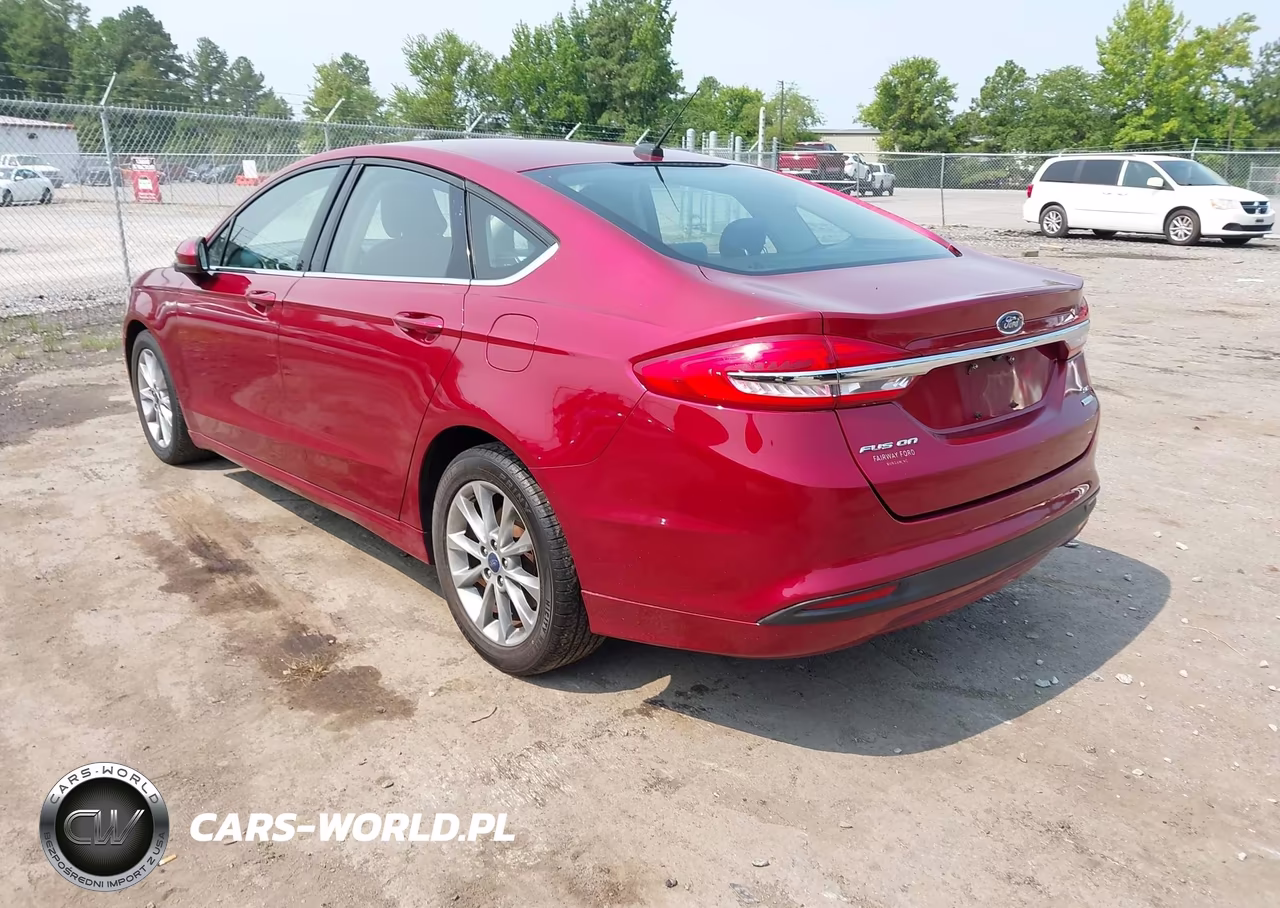 2017 Ford Fusion Se VIN:3FA6P0HD1HR304100 - 3