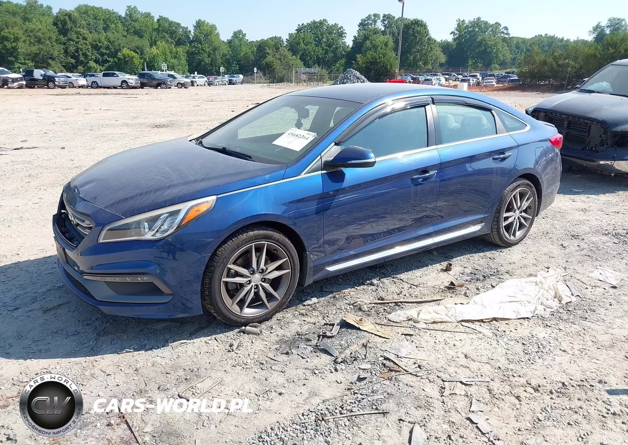 2017 Hyundai Sonata Sport 2.0T VIN:5NPE34AB1HH447438 - 2