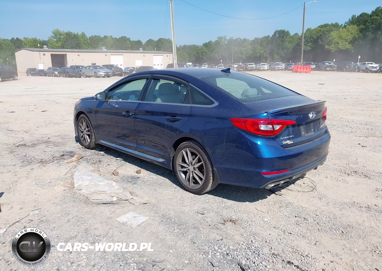 2017 Hyundai Sonata Sport 2.0T VIN:5NPE34AB1HH447438 - 3