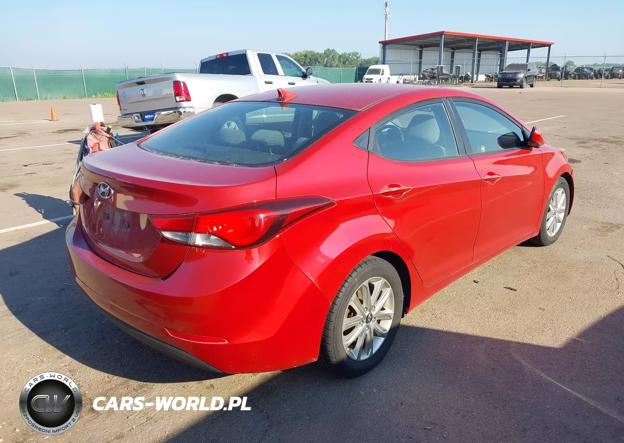 2014 Hyundai Elantra Se VIN:KMHDH4AE1EU190382 - 4