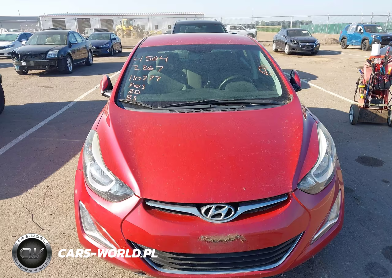 2014 Hyundai Elantra Se VIN:KMHDH4AE1EU190382 - 6