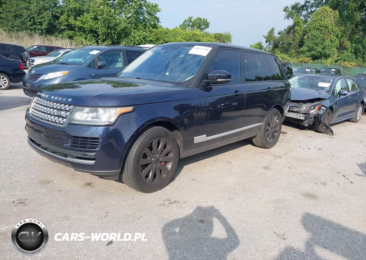 2016 Land Rover Range Rover 3.0L V6 Supercharged Hse VIN:SALGS2PF0GA293636 - 2